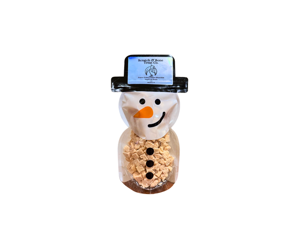 Freeze Dried Chicken Snowman