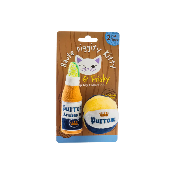 Purrona (Bottle & Ball) Organic Catnip Toys